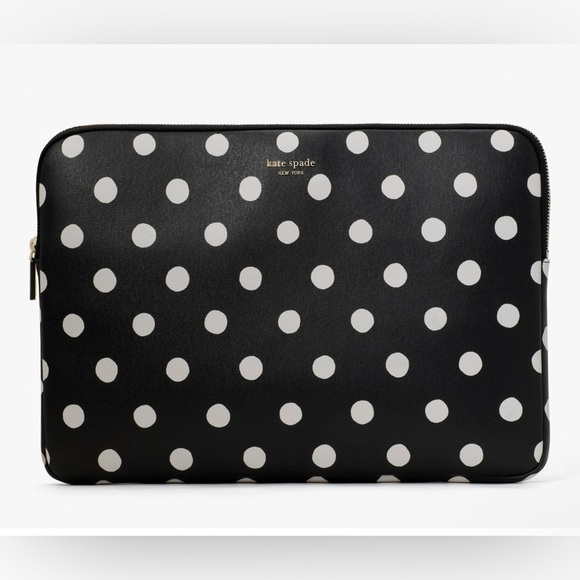 ♠️KATE SPADE♠️Sunshine Dot Laptop Sleeve/EUC - Picture 1 of 6